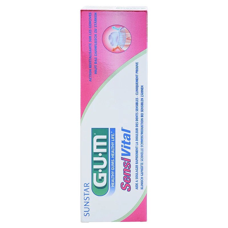 G.U.M SensiVital pastă de dinți pentru dinti sensibili 75 ml