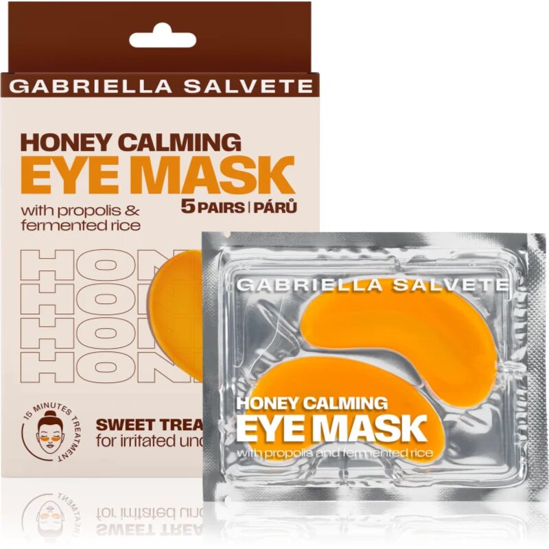 Gabriella Salvete Eye Mask Honey masca -efect calmant pentru ochi 5 buc