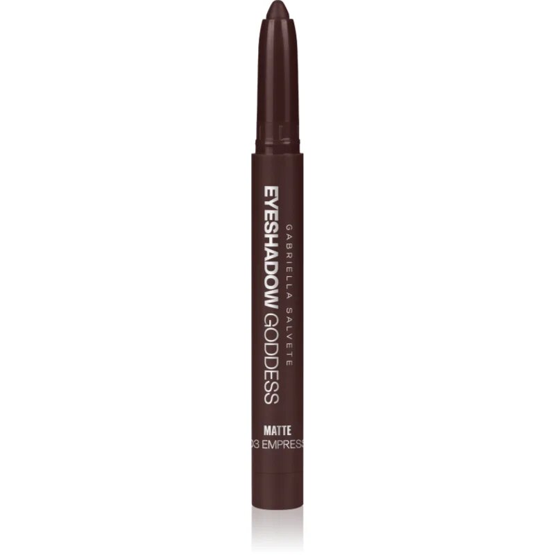 Gabriella Salvete Eyeshadow Goddess fard de pleoape cremos in creion culoare Matte 03 Empress 1.3 g