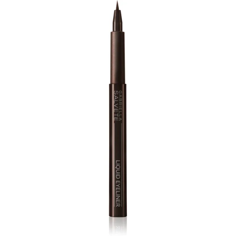 Gabriella Salvete Liquid Eyeliner tuș lichid pentru ochi tip cariocă culoare 02 Brown 1.2 ml