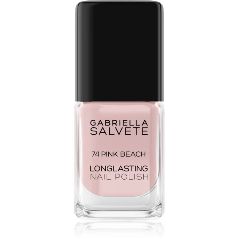 Gabriella Salvete Longlasting Enamel lac de unghii cu rezistenta indelungata lucios culoare 74 Pink Beach 11 ml