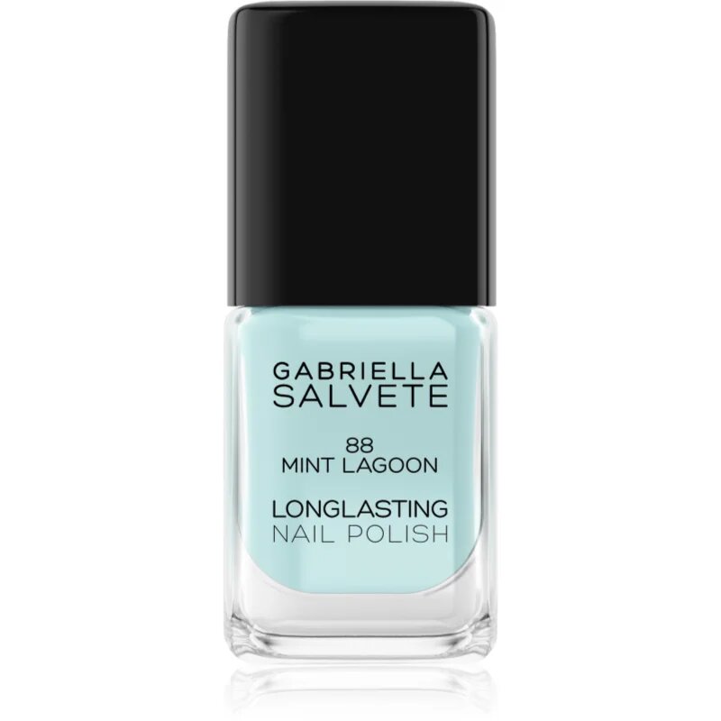 Gabriella Salvete Longlasting Enamel lac de unghii cu rezistenta indelungata lucios culoare 88 Mint Lagoon 11 ml