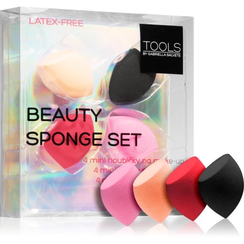 Gabriella Salvete Tools Make-Up Sponge aplicator spumă asupra machiajului mini 4 buc