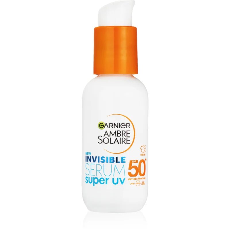 Garnier Ambre Solaire Super UV ser cu textura fina cu o protectie UV ridicata SPF 50+ 30 ml