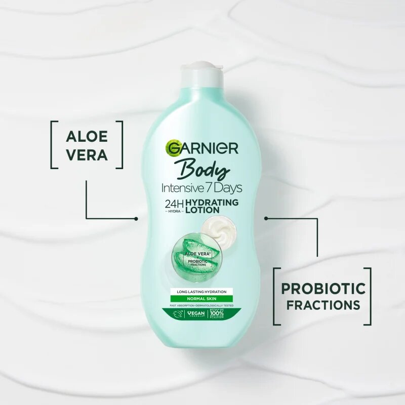 Garnier Body Intensive 7 Days loțiune de corp hidratantă cu aloe vera 400 ml