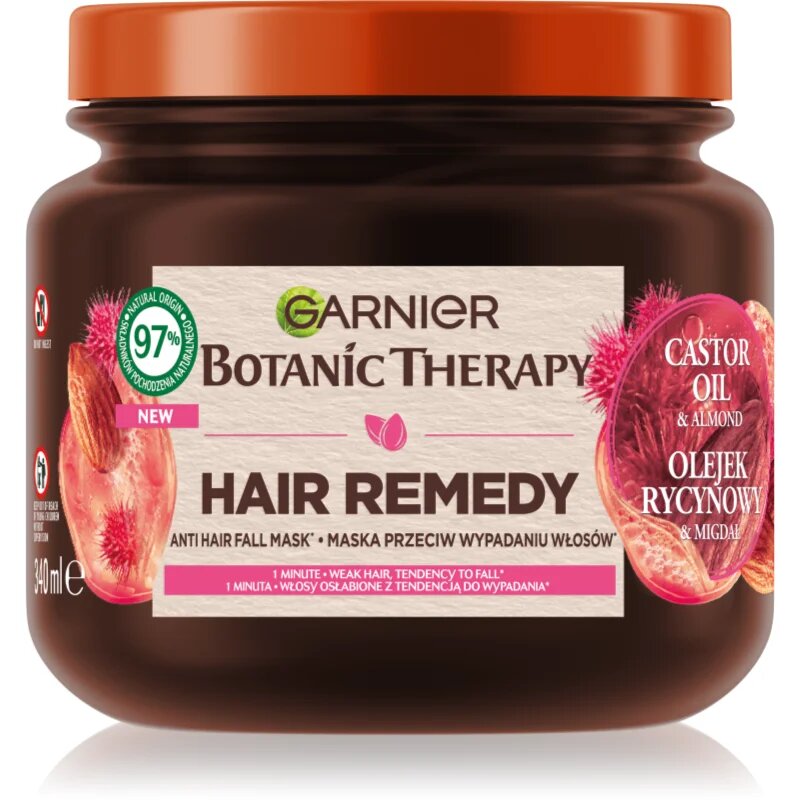 Garnier Botanic Therapy Hair Remedy masca de întărire pentru părul slab cu tendința de a cădea 340 ml