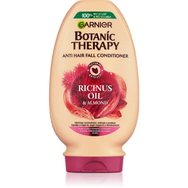 Garnier Botanic Therapy Ricinus Oil balsam de întărire pentru părul slab cu tendința de a cădea 200 ml
