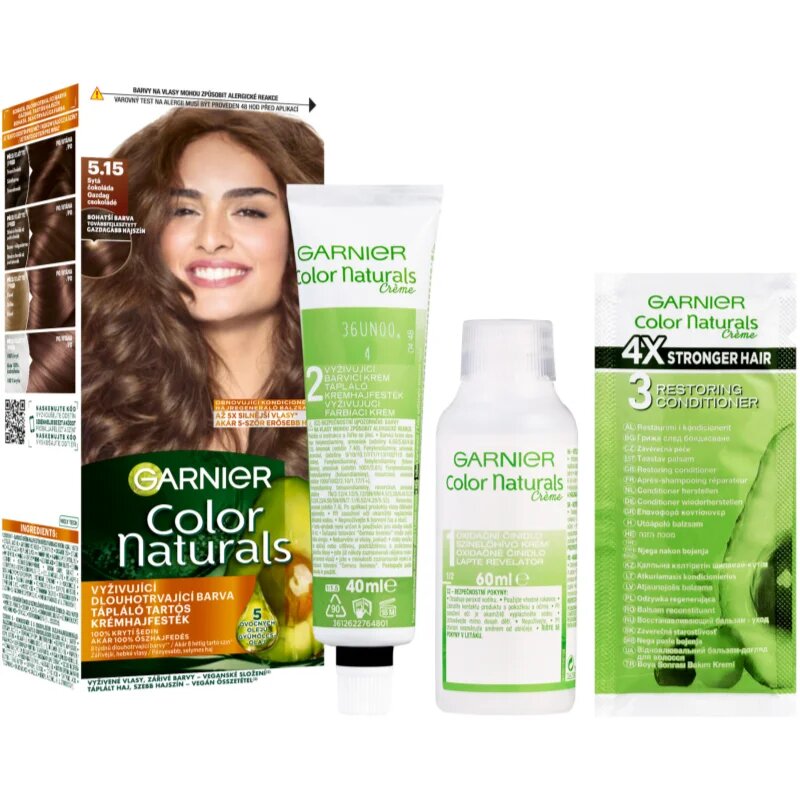 Garnier Color Naturals Creme culoare par culoare 5.15 Rich Chocolate 1 buc