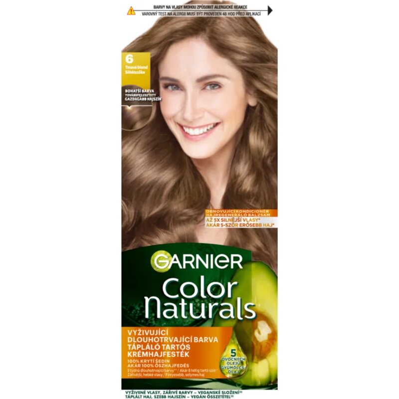 Garnier Color Naturals Creme culoare par culoare 6 Natural Dark Blonde 1 buc