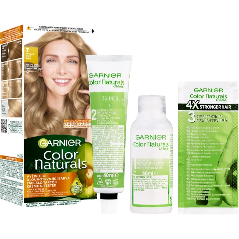 Garnier Color Naturals Creme culoare par culoare 7 Natural Blonde 1 buc