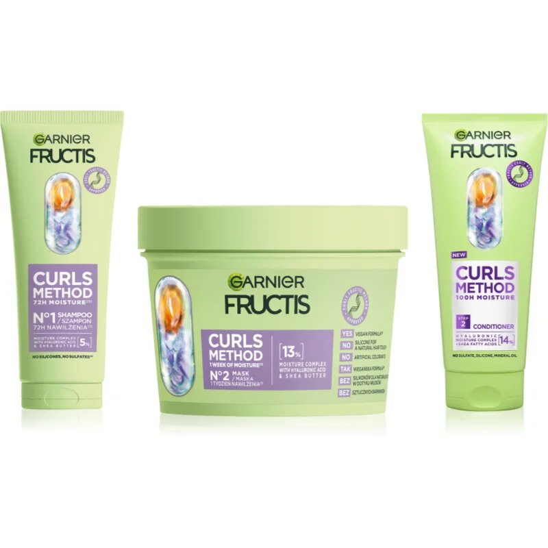 Garnier Fructis Curls Method set pentru păr