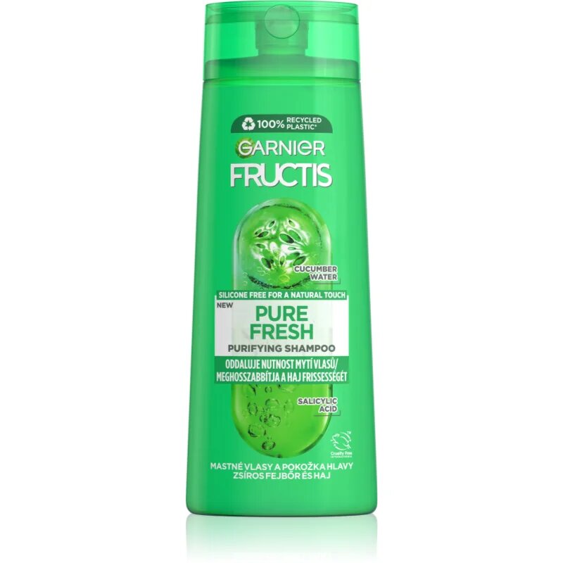 Fructis Pure Fresh sampon fortifiant 400 ml