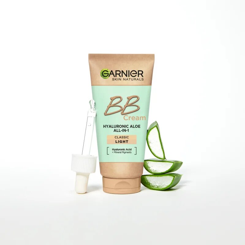 Garnier Hyaluron BB Cream crema BB pentru piele normala si uscata culoare Light Skin 50 ml