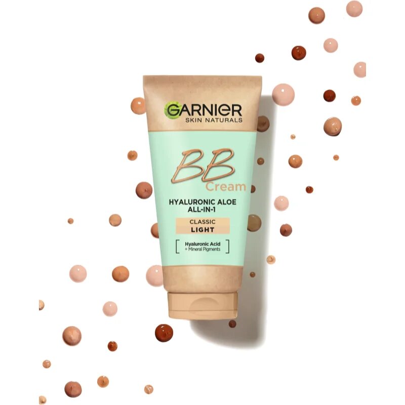 Garnier Hyaluron BB Cream crema BB pentru piele normala si uscata culoare Light Skin 50 ml
