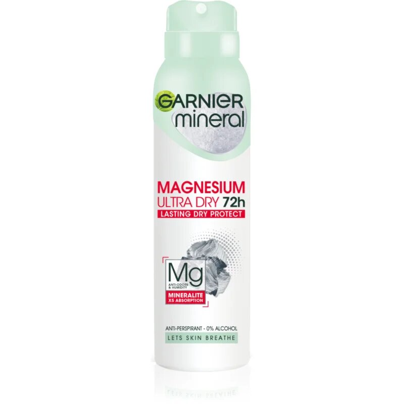 Mineral Magnesium Ultra Dry spray anti-perspirant 150 ml