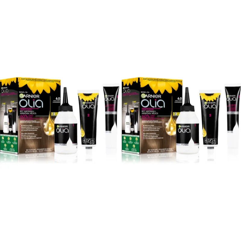 Garnier Olia Big Kit set culoare 6.0 Light Brown