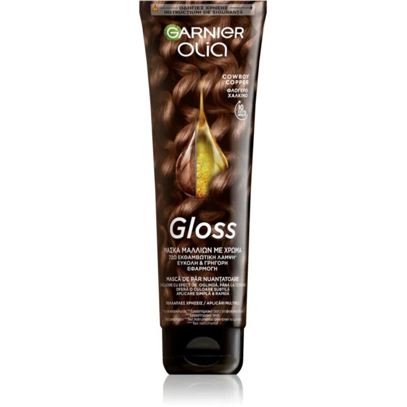 Garnier Olia Gloss mască colorantă pentru păr culoare Cowboy Copper 150 ml