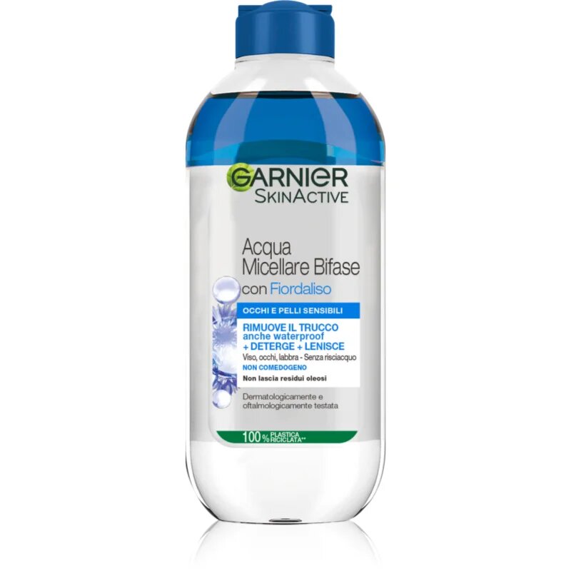 Garnier Skin Naturals apă micelară pentru îngrijirea ochilor foarte sensibili cu lentile de contact 400 ml