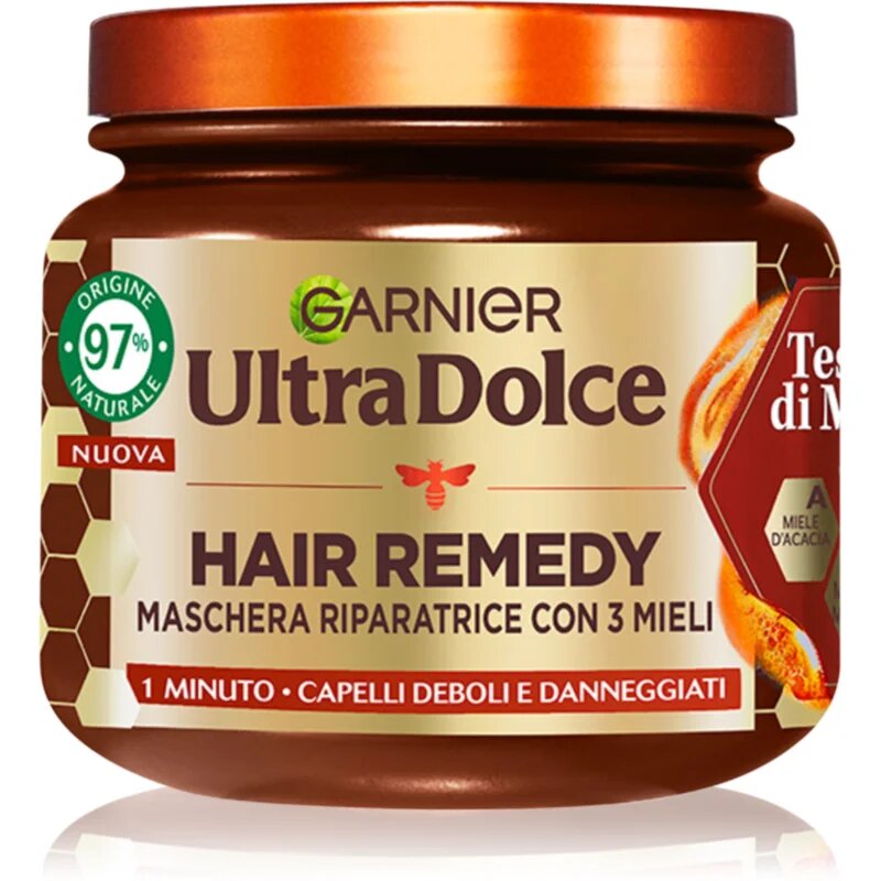 Ultra Doux Honey Treasures masca pentru regenerare pentru par deteriorat 340 ml