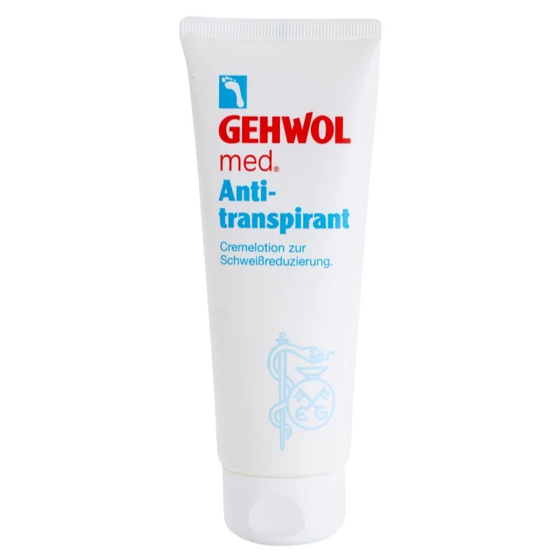 Gehwol MED. crema antiperspirantă pentru a reduce transpirația pentru picioare 125 ml