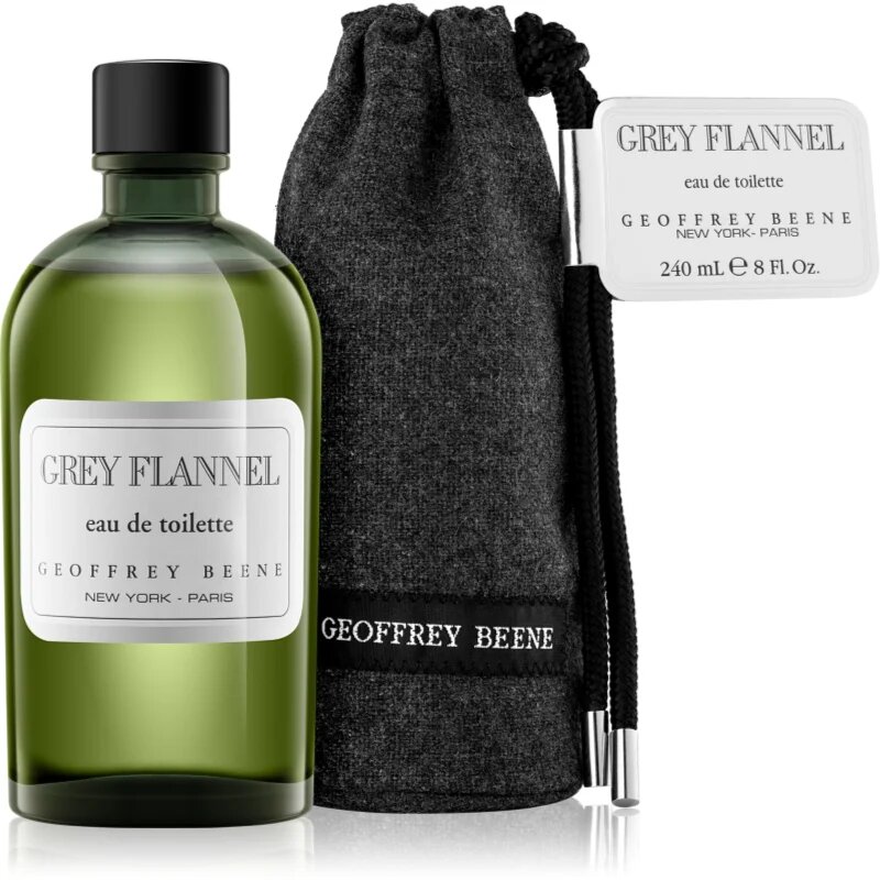 Geoffrey Beene Grey Flannel Eau de Toilette fara pulverizator pentru bărbați 240 ml