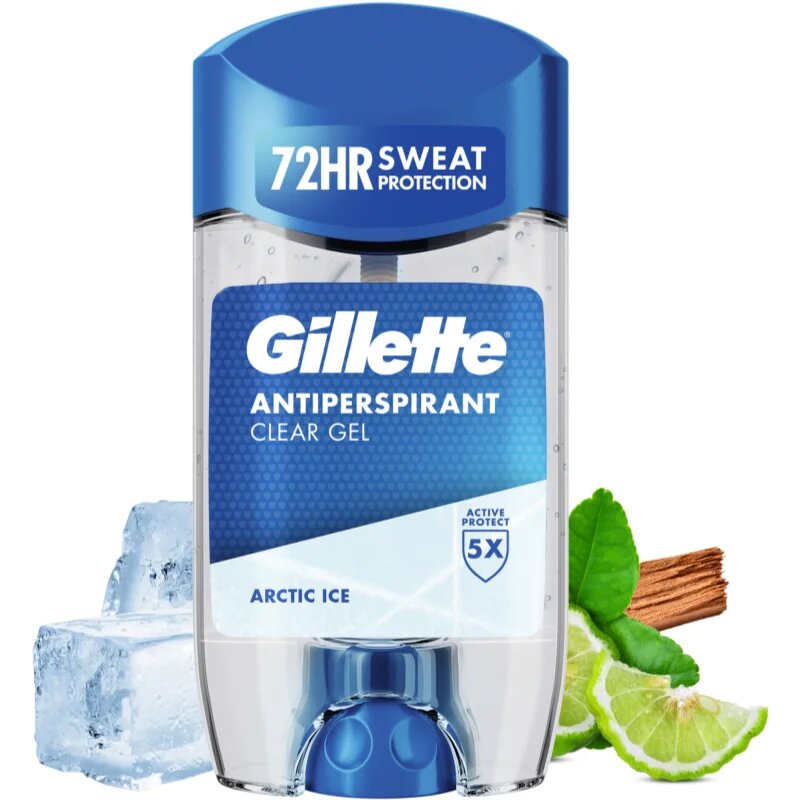 Gillette Arctic Ice gel antiperspirant pentru barbati 70 ml