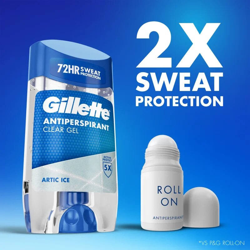 Gillette Arctic Ice gel antiperspirant pentru barbati 70 ml