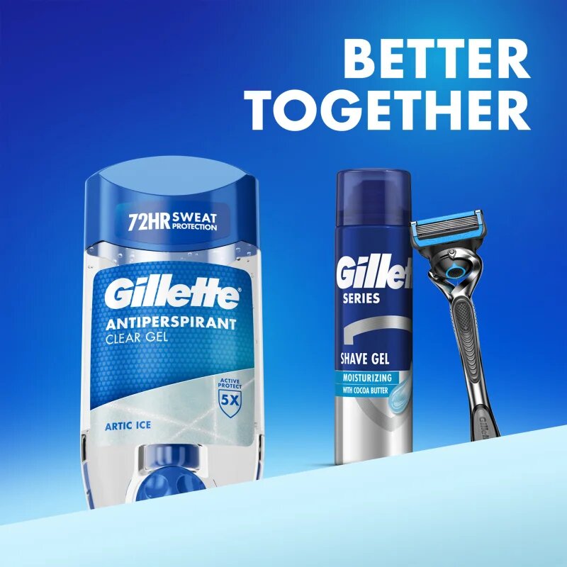 Gillette Arctic Ice gel antiperspirant pentru barbati 70 ml