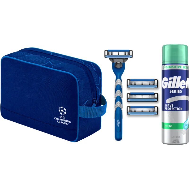 Gillette Champions League Special Edition set cadou pentru barbati