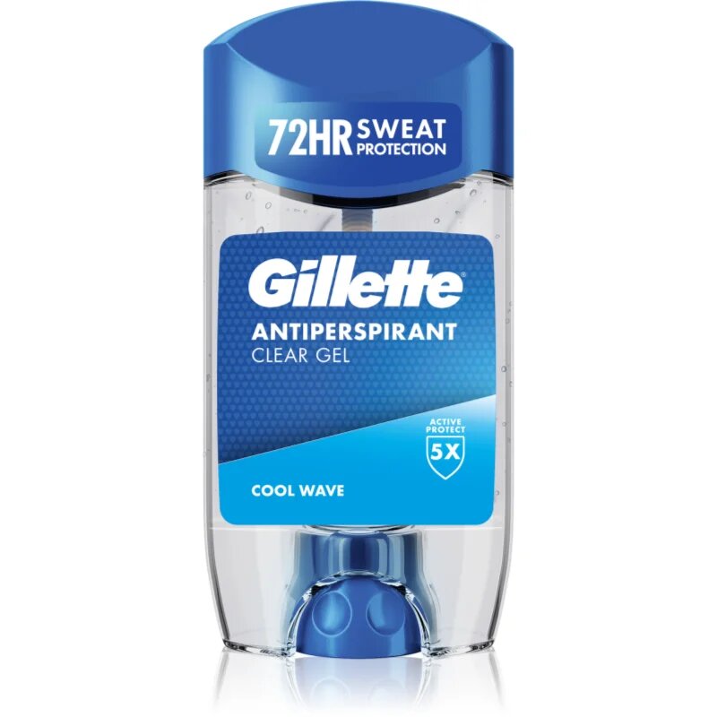 Gillette Cool Wave gel antiperspirant pentru barbati 70 ml