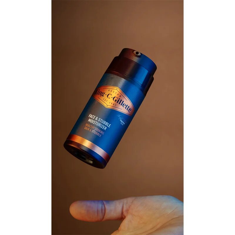 Gillette King C. Face & Stubble Moisturizer cremă hidratantă pentru față și barbă pentru barbati 100 ml
