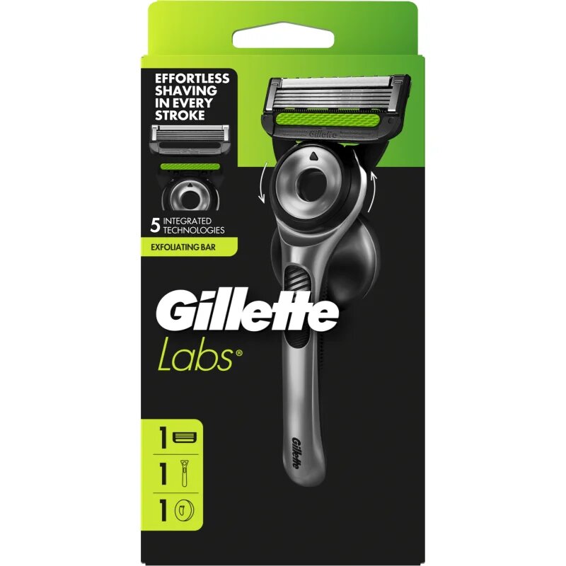 Gillette Labs aparat de ras cu suport pentru duș 1 buc