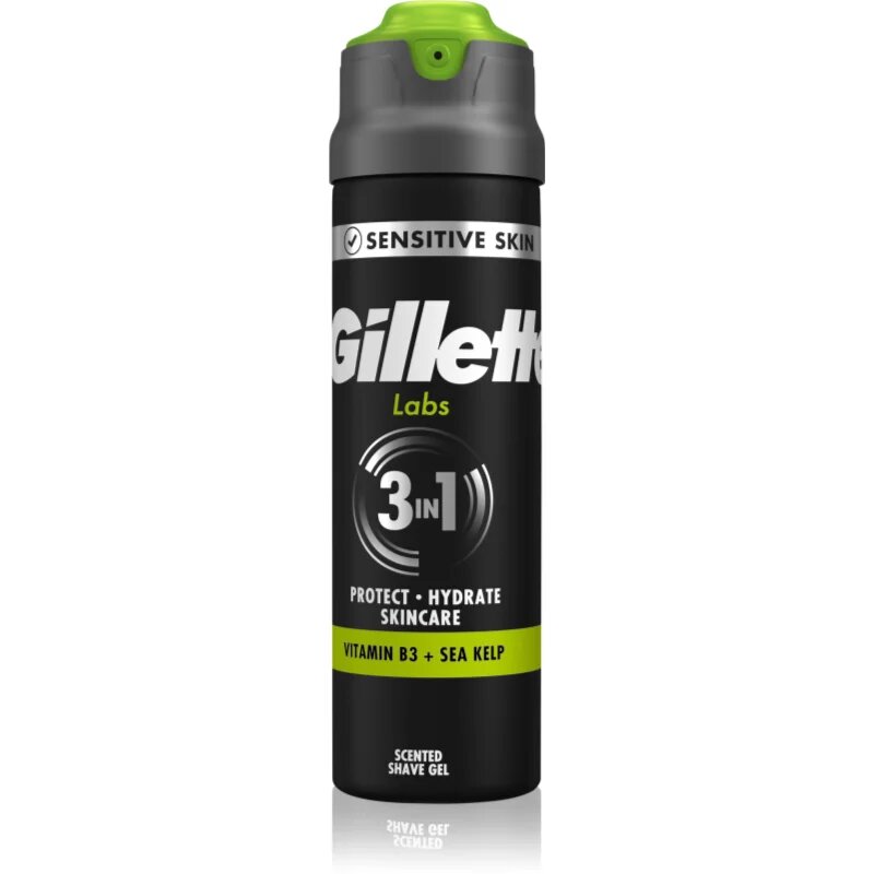 Gillette Labs cremă pentru ras și spălare 3 in 1 198 ml