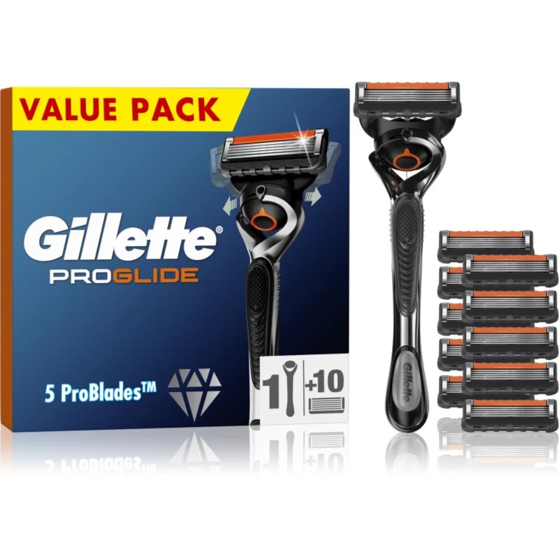 ProGlide Aparat de ras + rezervă lame 10 buc
