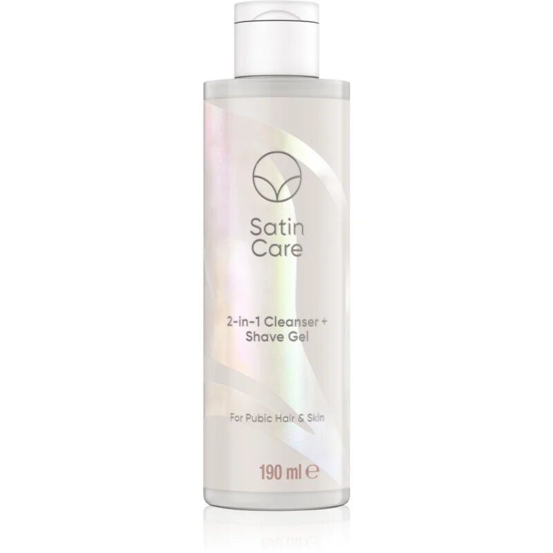 Gillette Satin Care For Pubic Hair&Skin gel pentru bărbierit pentru ajustarea liniei bikinilor 190 ml