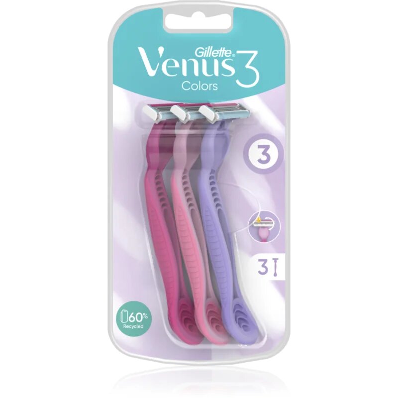 Gillette Venus 3 Plus Aparate de ras de unica folosinta 3 buc