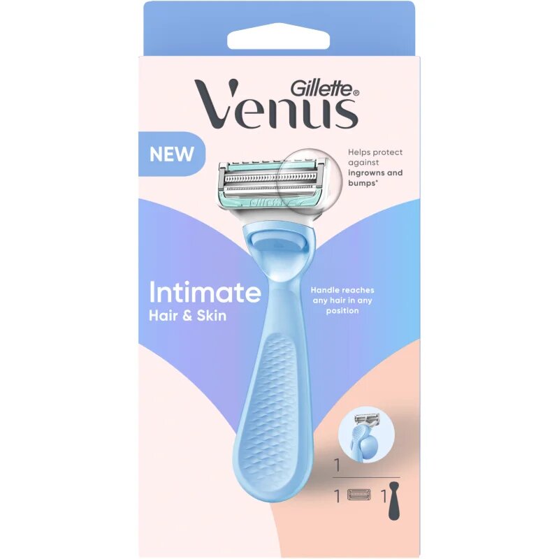 Gillette Venus Intimate aparat de ras pentru ajustarea liniei bikinilor cu capăt interschimbabil 1 buc