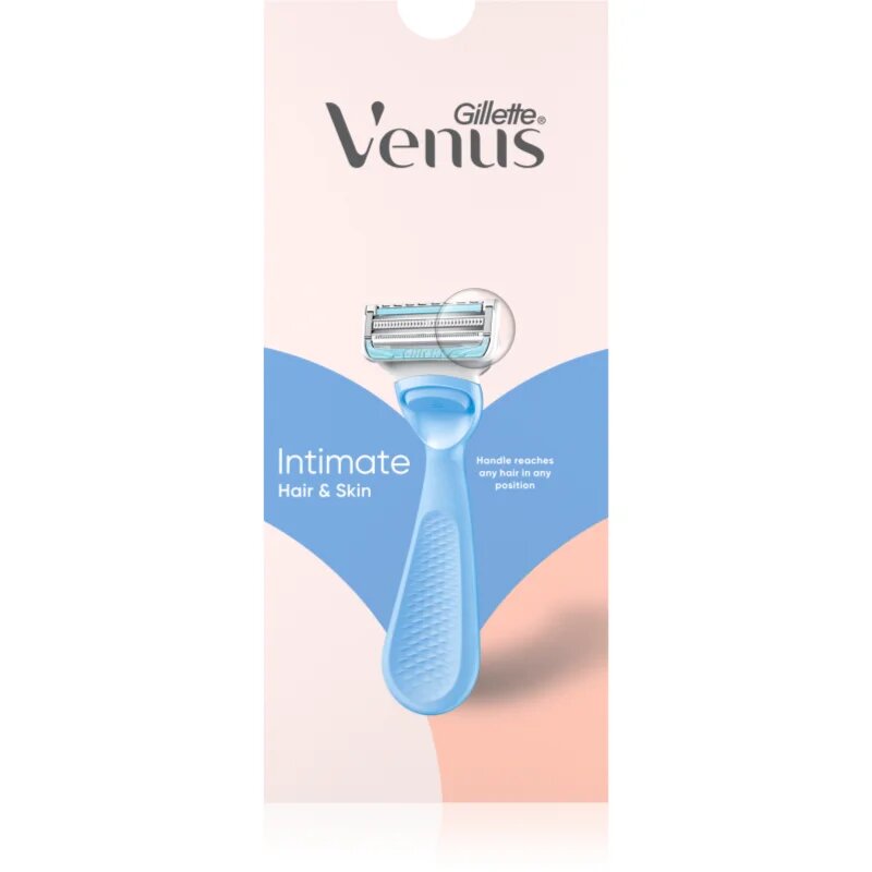 Gillette Venus Intimate epilator pentru femei pentru ajustarea liniei bikinilor + capete de schimb 2 buc