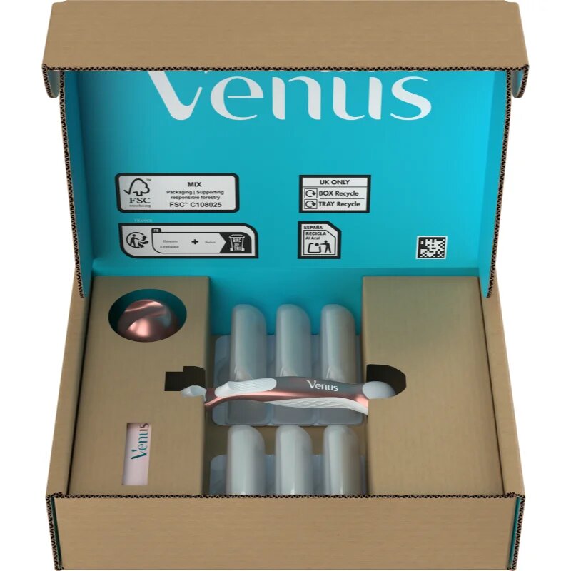 Gillette Venus PRO Smooth Sensitive set de bărbierit pentru femei 9 buc