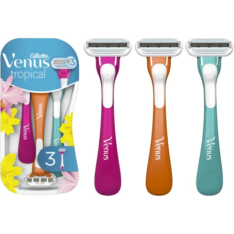 Gillette Venus Tropical Aparate de ras de unica folosinta 3 buc