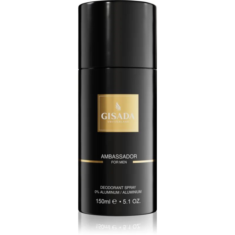 Gisada Ambassador deodorant spray fără aluminiu pentru bărbați 150 ml