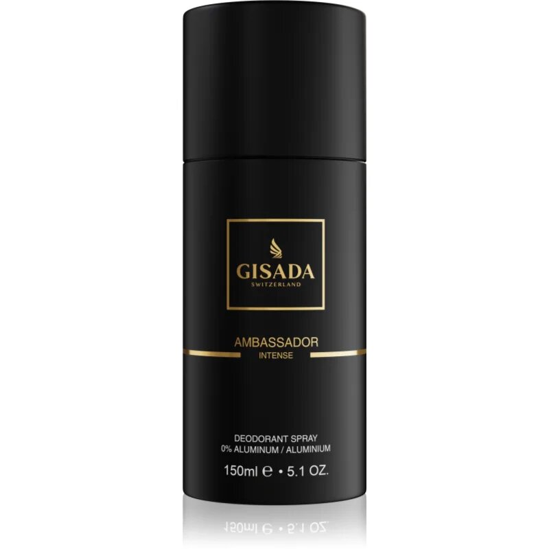 Gisada Ambassador Intense deodorant spray fără aluminiu pentru bărbați 150 ml