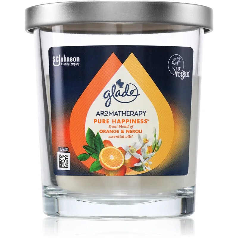 Glade Aromatherapy Pure Happiness lumânare parfumată 170 g