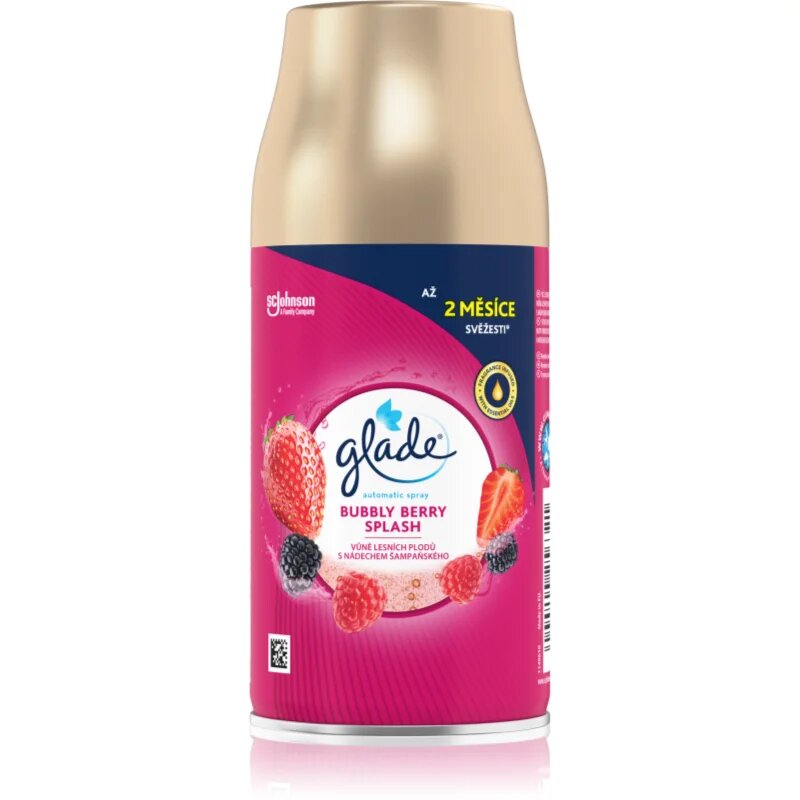 Glade Automatic Bubbly Berry Splash automat de odorizare a aerului rezervă 269 ml
