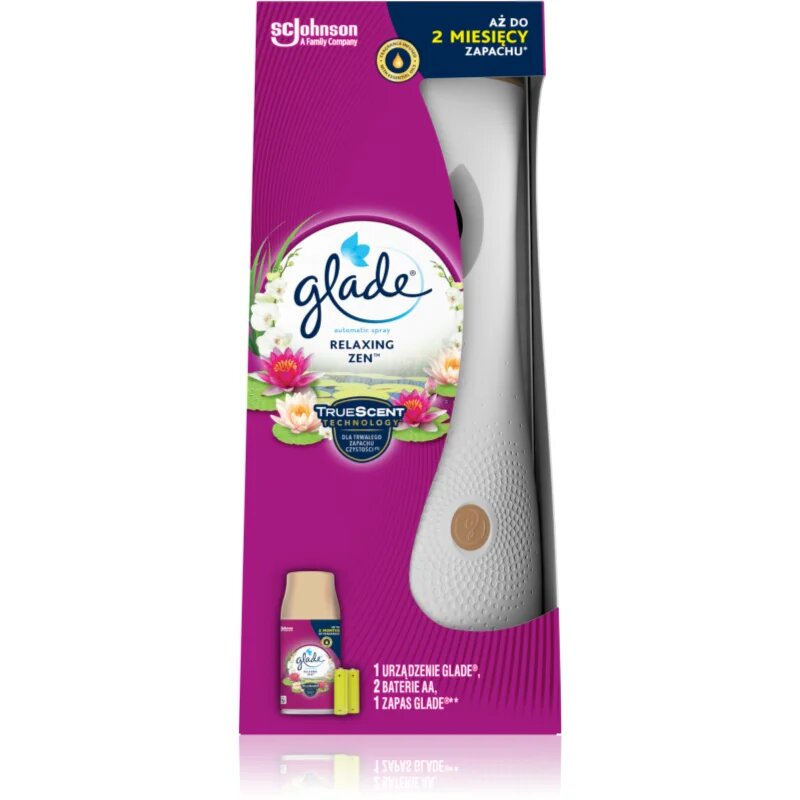 Glade Automatic Spray Relaxing Zen odorizant de aer automat cu reîncărcare 269 ml