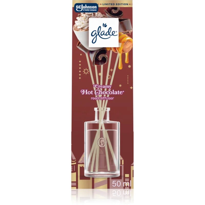Glade Creamy Hot Chocolate aroma difuzor cu rezervã 50 ml