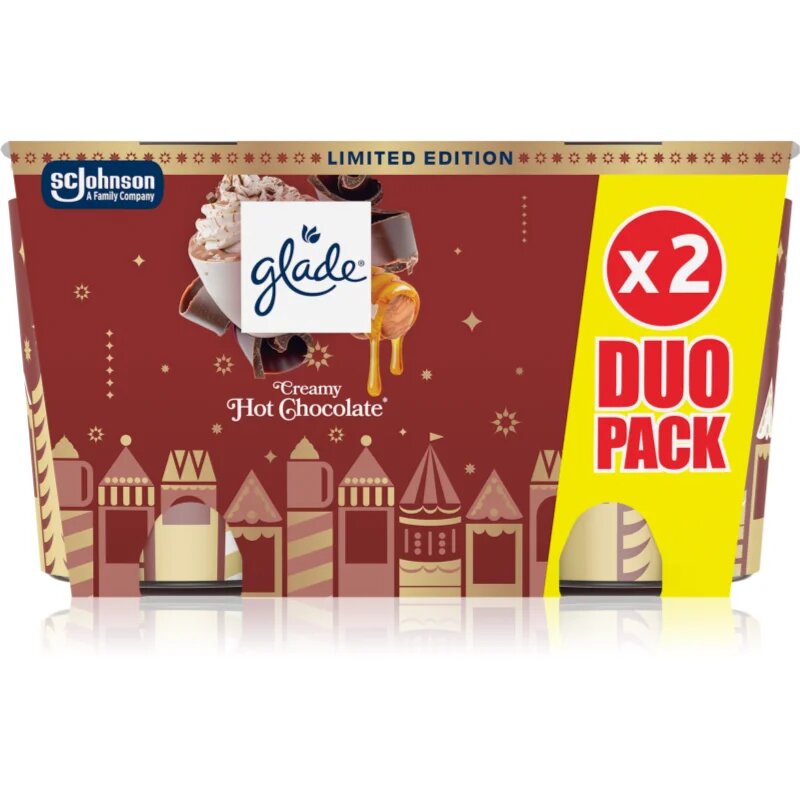 Glade Creamy Hot Chocolate set cadou 2x112 g
