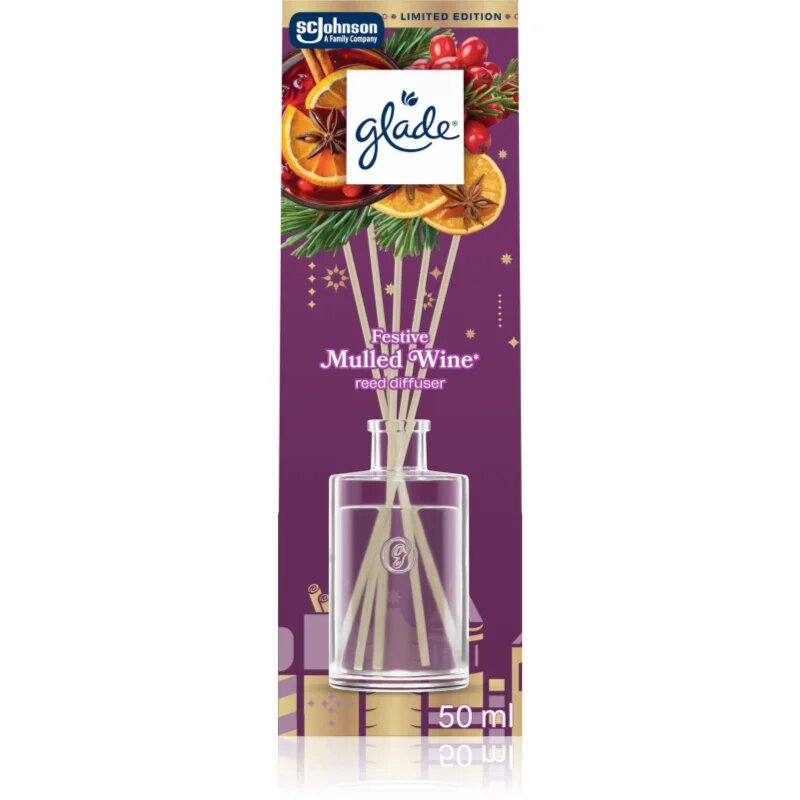 Glade Festive Mulled Wine aroma difuzor cu rezervã 50 ml