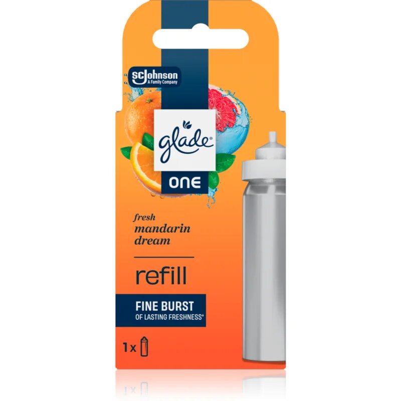 Glade ONE Fresh Mandarin Dream rezervă de reumplere pentru odorizantul de aer 10 ml