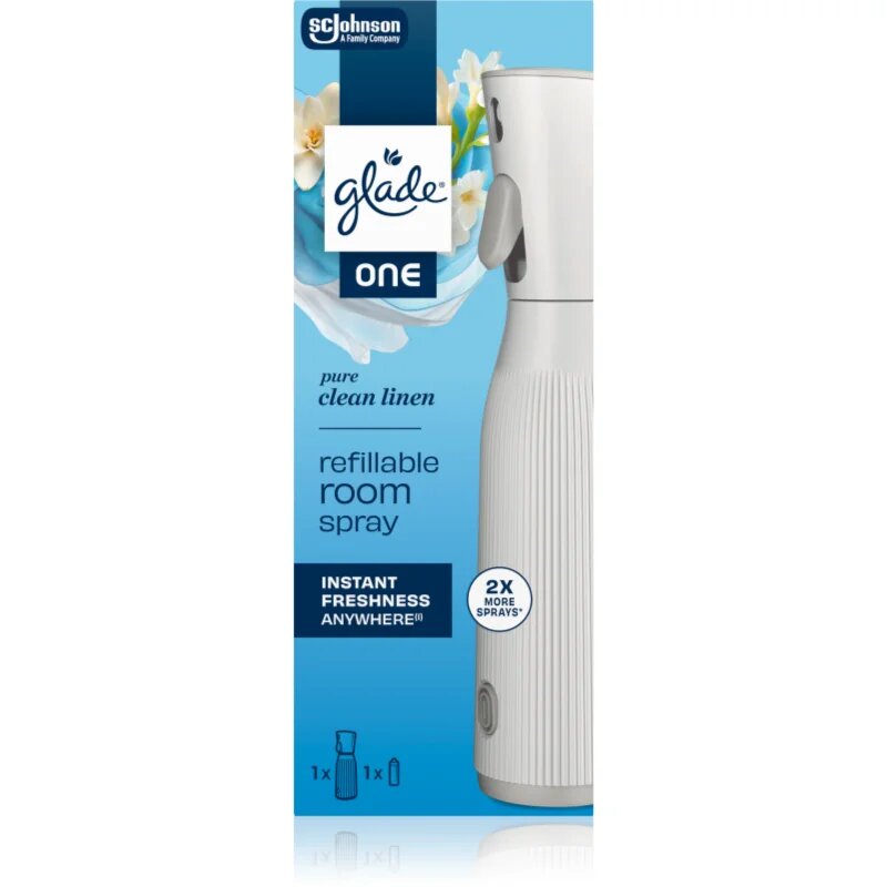 Glade ONE Pure Clean Linen odorizant de camera reincarcabil 10 ml